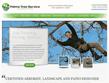 Tablet Screenshot of palmstreeservice.com